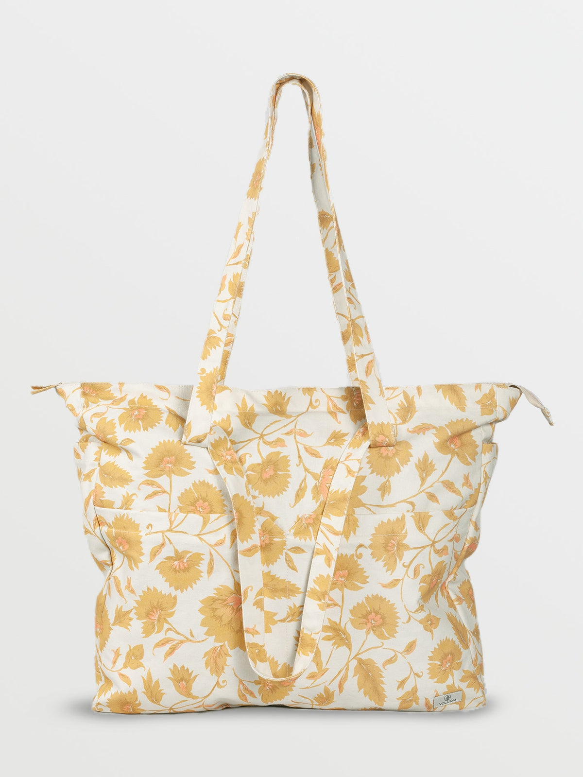 Volcom Schoolyard Canvas Tote Dust Gold