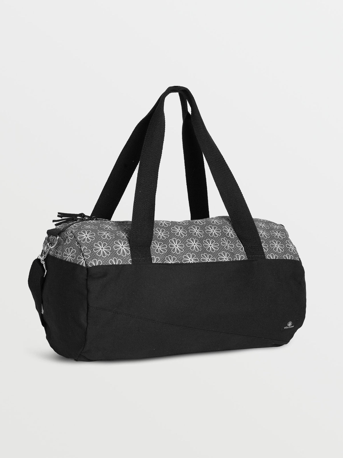 Volcom Schoolyard Canvas Duffel Black/white