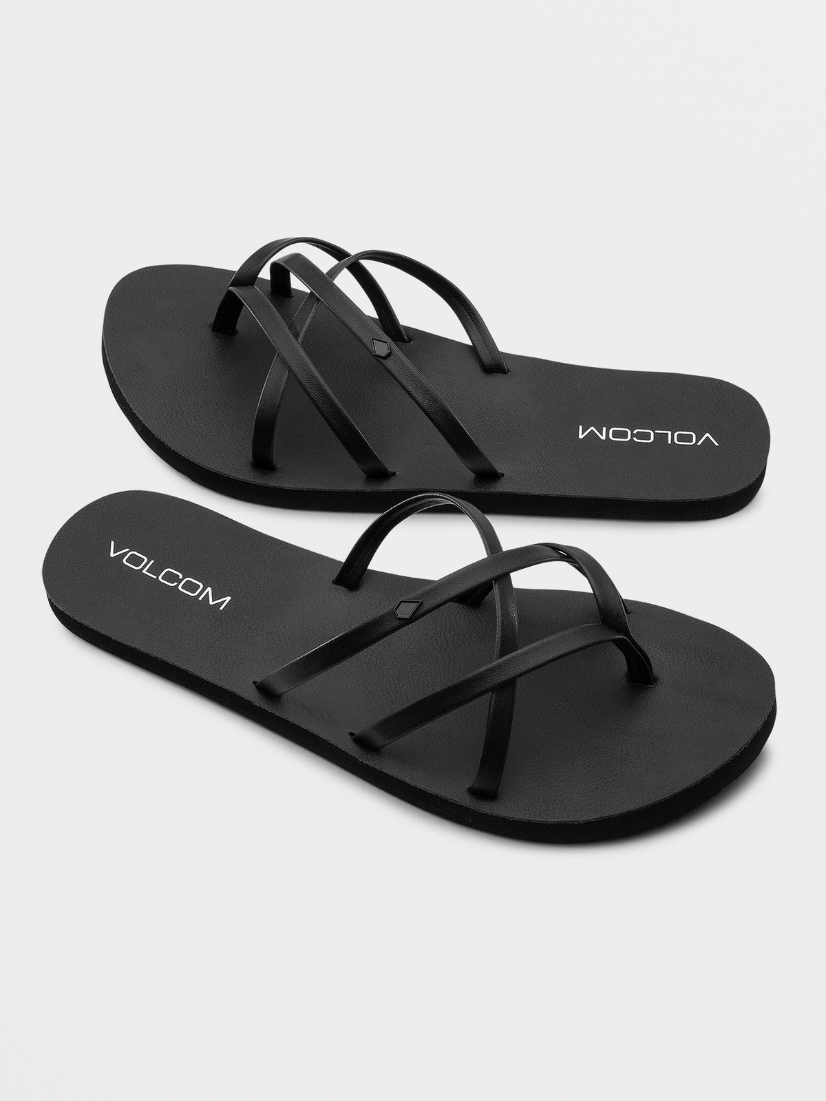 Volcom New School II Women's Sandals Black Out