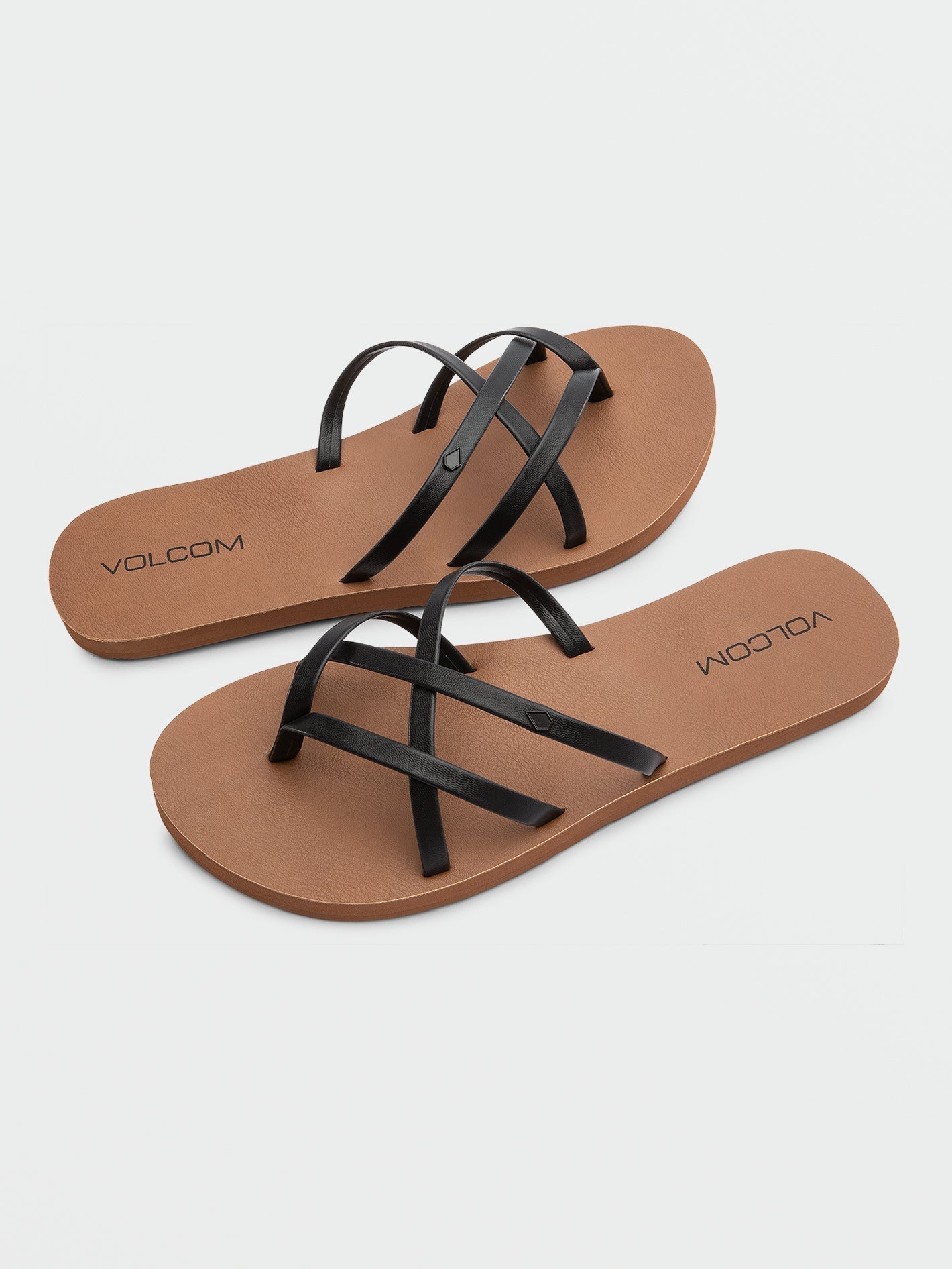 Volcom New School II Women's Sandals Black