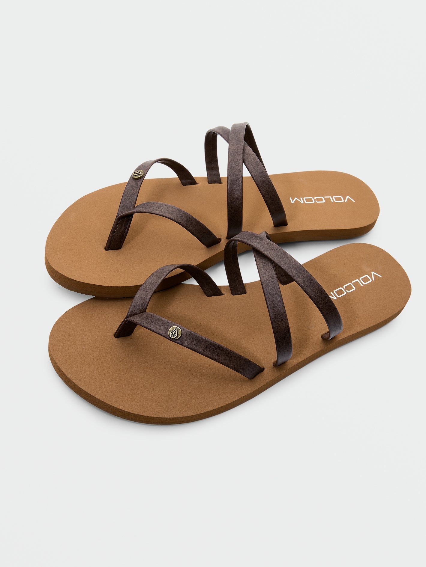 Volcom Easy Breezy II Women's Sandals Brown