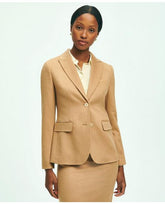 Brooks Brothers Women's  Hair Blazer Camel