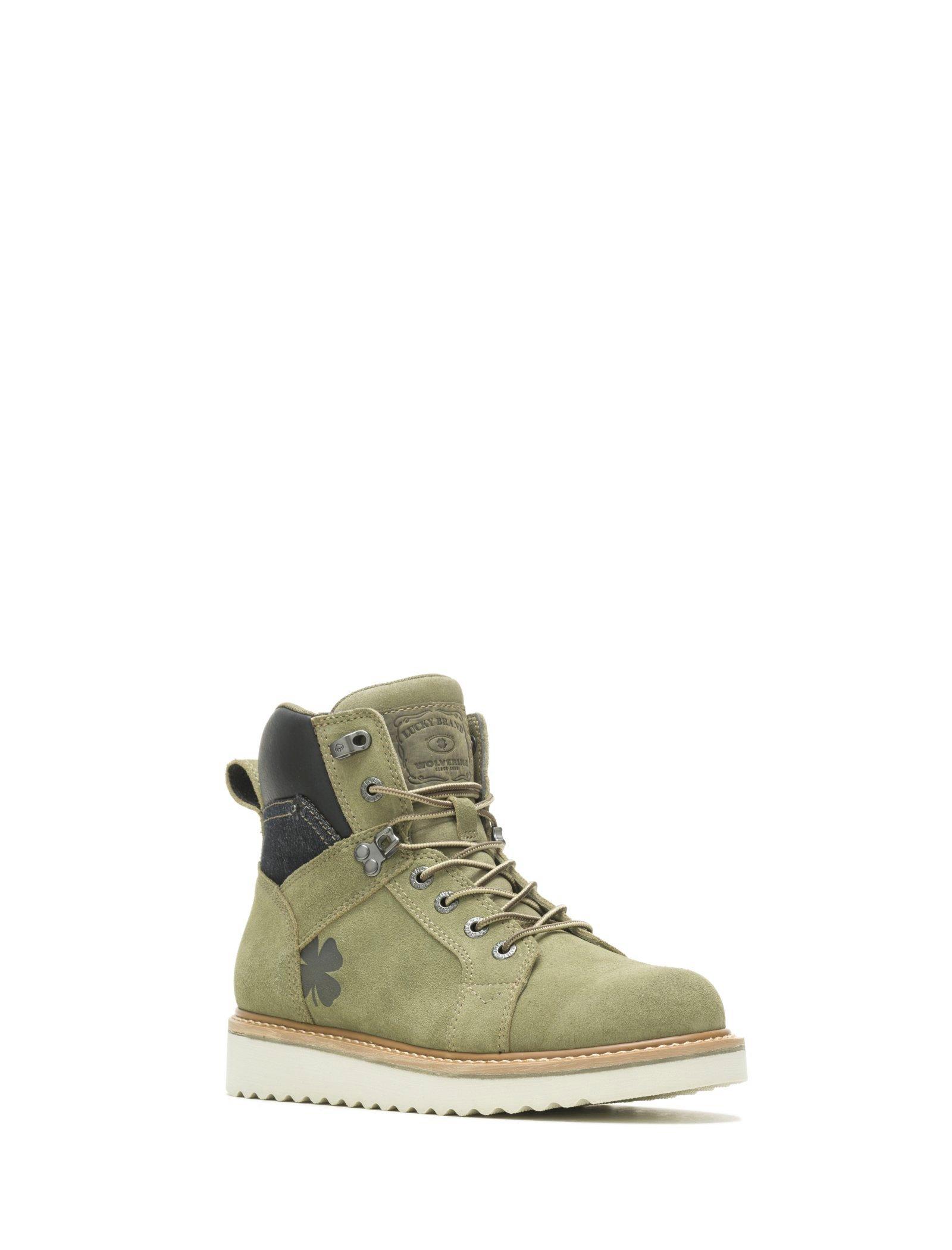 Lucky Brand Wolverine X Lucky Worker Boot Dusty Olive