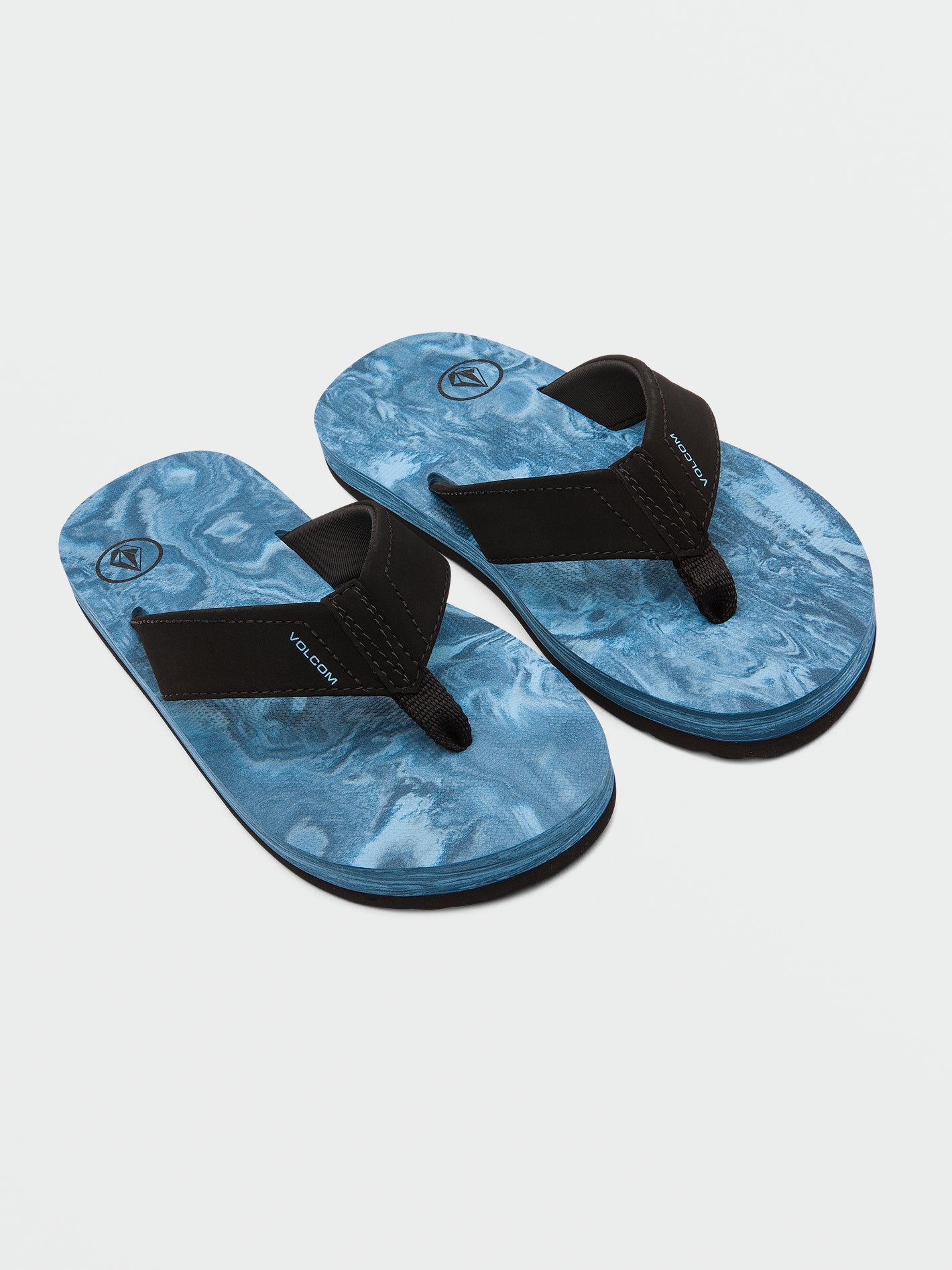 Volcom Victor Boys Sandals (Age 8-14) Aged Indigo