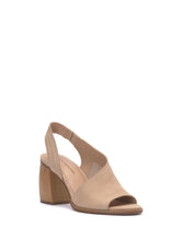 Lucky Brand Xilna Block Heel Medium Beige