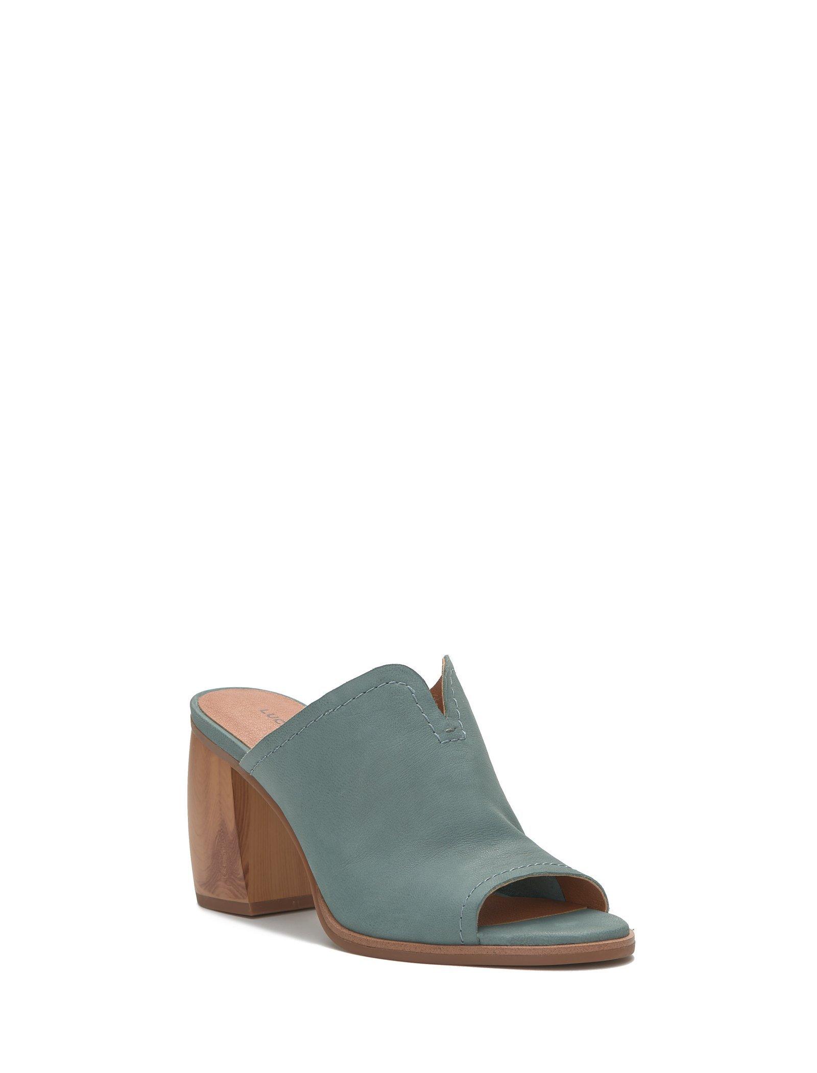 Lucky Brand Xynia Heeled Mule Light Green