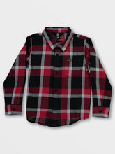 Volcom Curwin Long Sleeve Flannel Rio Red