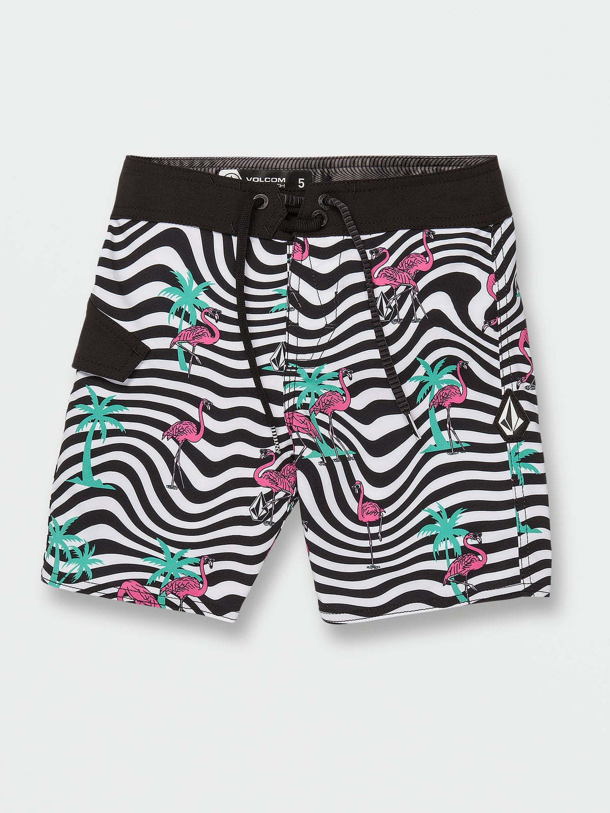 Volcom Flamingbros Mod Trunks White