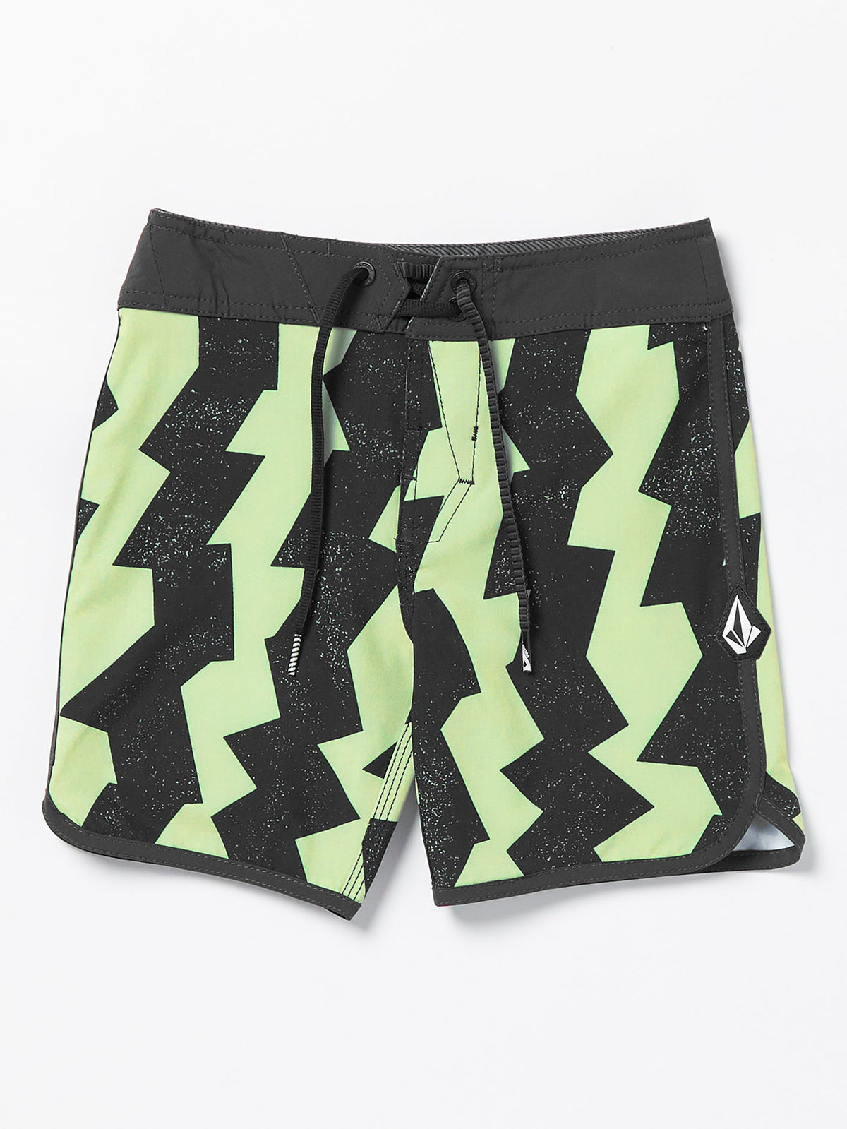 Volcom Wanderer Scallop Trunks Green Tea