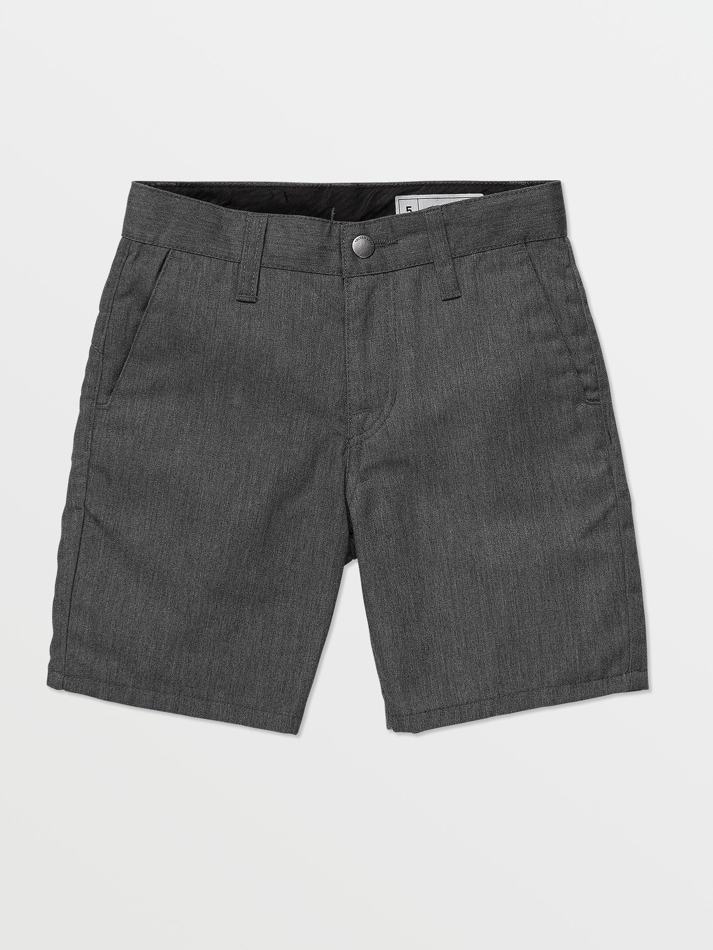 Volcom Frickin Chino Boys Shorts (Age 2-7) Charcoal Heather