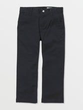 Volcom Frickin Modern Stretch Chino Boys Pants (Age 2-7) Dark Navy