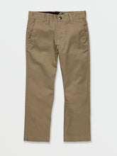 Volcom Frickin Modern Stretch Chino Boys Pants (Age 2-7) Khaki