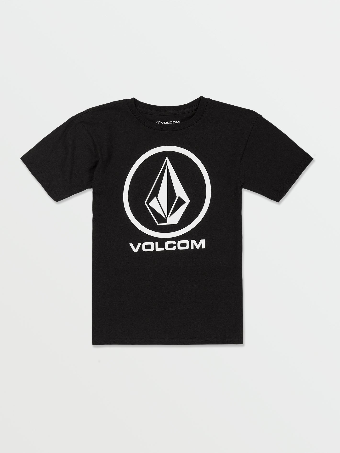 Volcom Crisp Stone Short Sleeve Tee Black