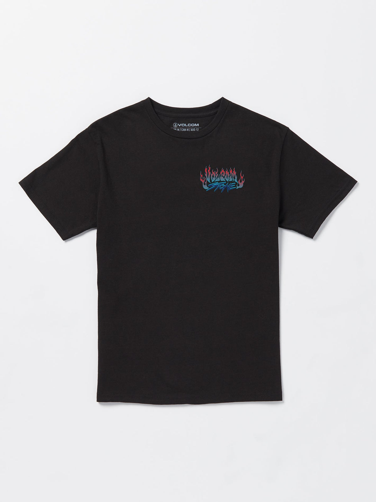 Volcom Crisp Stone Fill Short Sleeve Tee Black