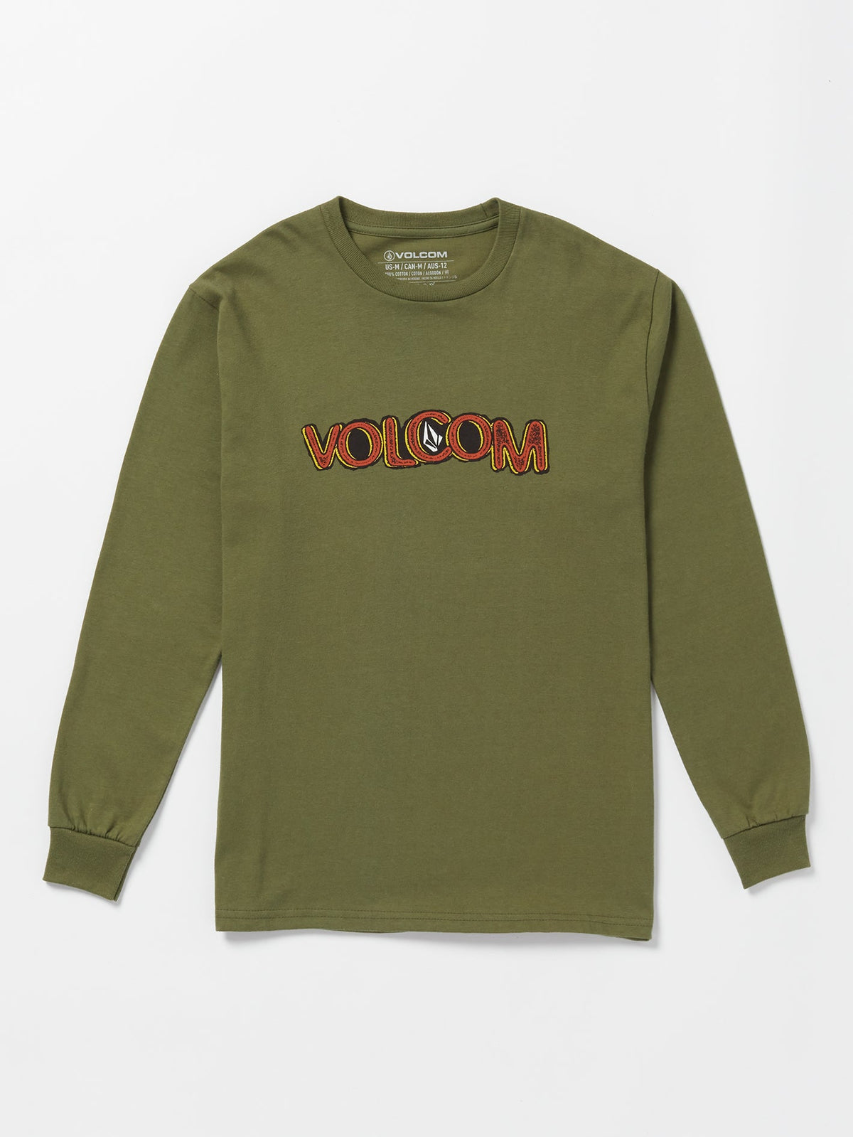 Volcom Trux Long Sleeve Tee Military