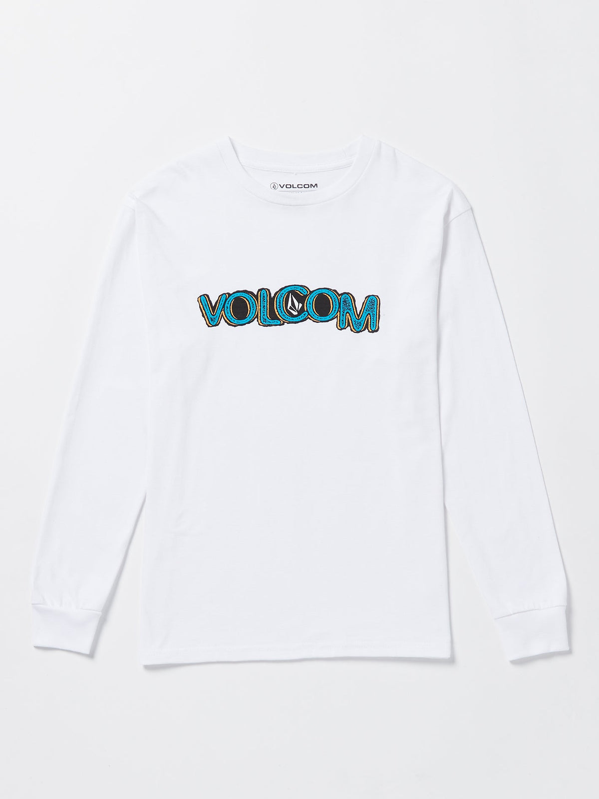 Volcom Squable Long Sleeve Tee White