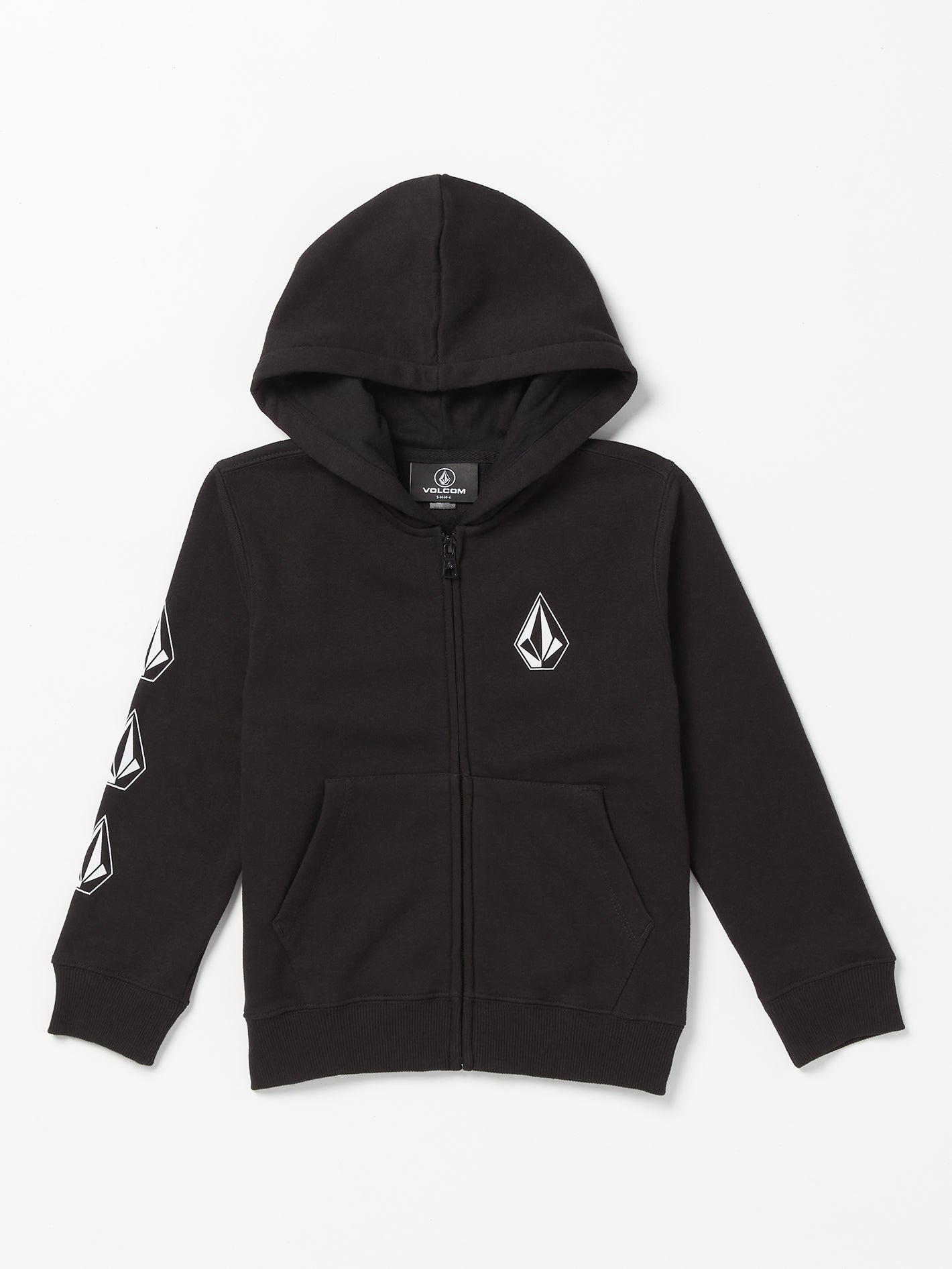 Volcom Iron91 Zip Boys Jacket (Age 2-7) Black