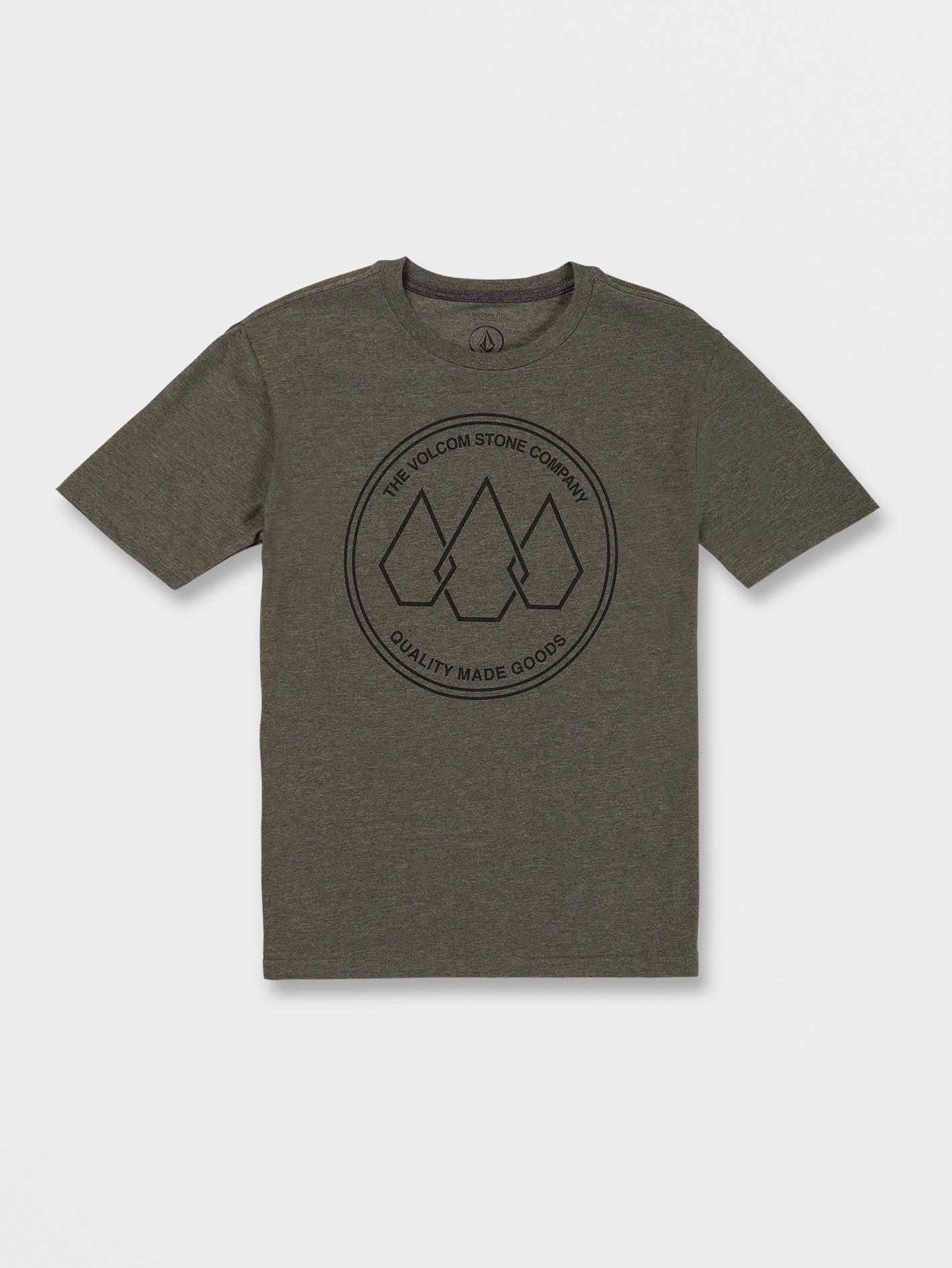 Volcom Stone Link Short Sleeve Tee Martini Olive