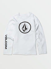 Volcom Lido Solid Long Sleeve Shirt (Age 2-7) White