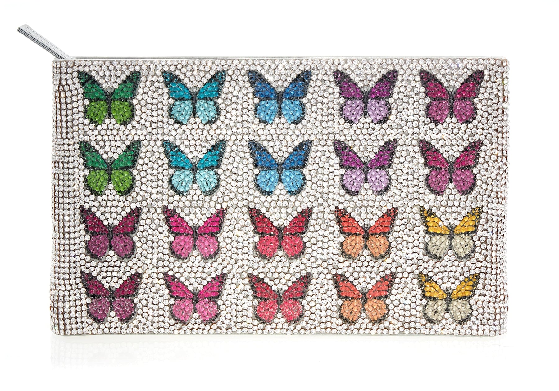 Judith Leiber Couture Zip Pouch Flutter