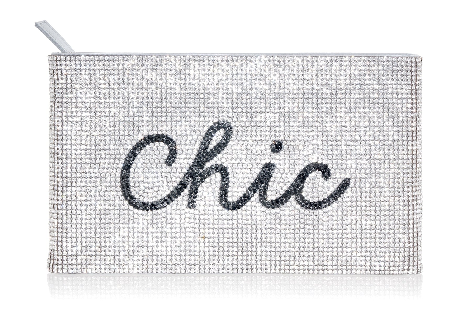 Judith Leiber Couture Zip Pouch Chic