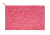 Judith Leiber Couture Zip Pouch Coral