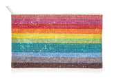 Judith Leiber Couture Zip Pouch Rainbow