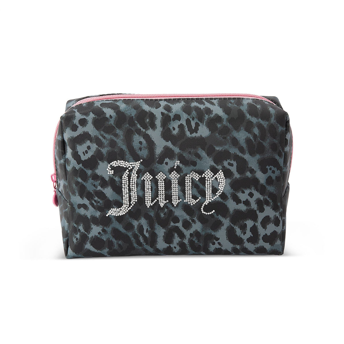 Juicy Couture Wedge Makeup Bag Grey Leopard
