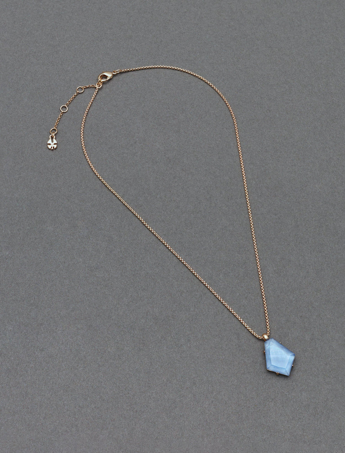 Lucky Brand Set Stone Pendant - Women's Ladies Accessories Jewelry Necklace Pendants Gold